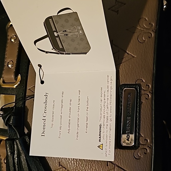 ADRIENNE VITTADINI Marsellies Signature Collection Domed Crossbody Bag - Picture 7 of 7